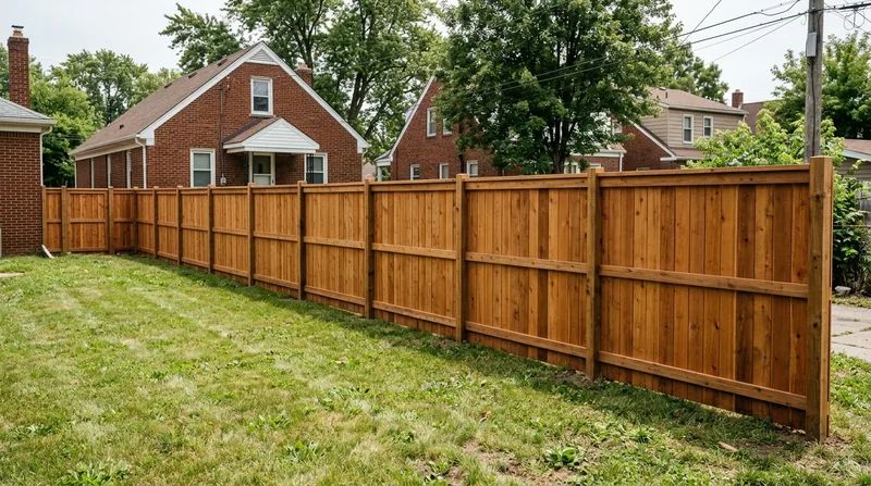 Fence Staining & Restoration Detroit